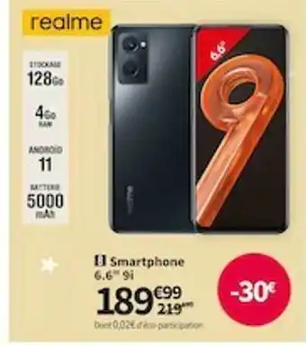 Conforama Smartphone 6.6 offre