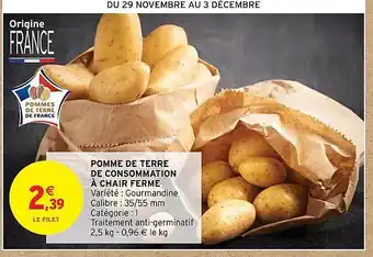 Intermarché Pomme de terre de consommation à chair ferme offre