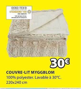JYSK Couvre-lit myggblom offre