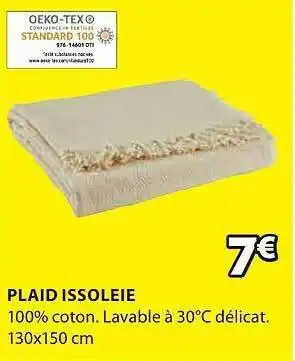 JYSK Plaid issoleie offre