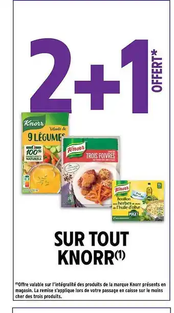 Intermarché Knorr offre