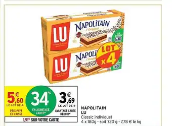 Intermarché Napolitain lu offre