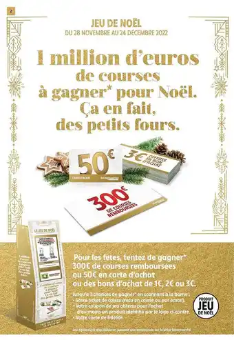 Intermarché Jeu de noël offre