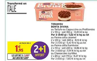 Tiramisu bonta divina