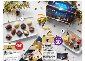 Intermarché Ballotin chocolats belge offre