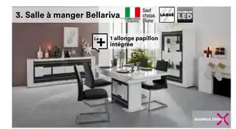 BUT Salle à manger bellariva modern living offre