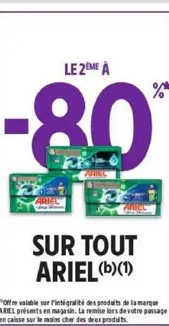 Intermarché Ariel offre