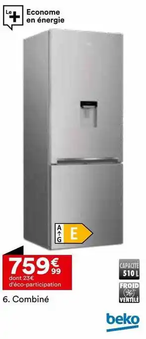 BUT Combiné beko offre