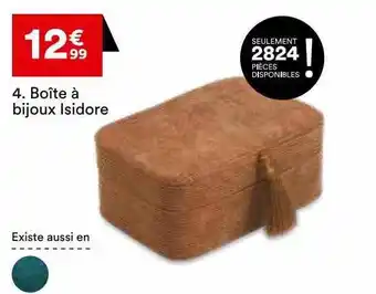BUT Boîte à bijoux isidore offre