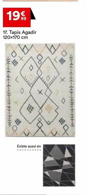 BUT Tapis agadir 120 x 170 cm offre