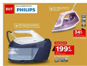BUT Centrale vapeur philips offre