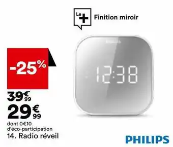 BUT Radio réveil philips offre