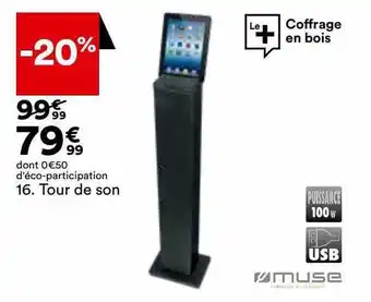 BUT Tour de son muse offre