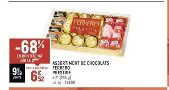 Casino Shop Assortiment de chocolats ferrero prestige offre