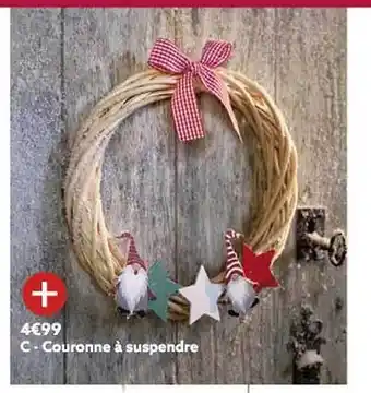 Gifi Couronne à suspendre offre