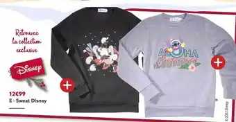 Gifi Sweat disney offre