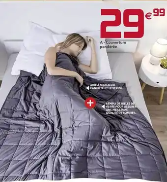 Gifi Couverture pondérée offre
