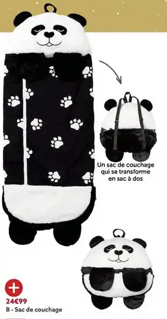 Gifi Sac de couchage offre