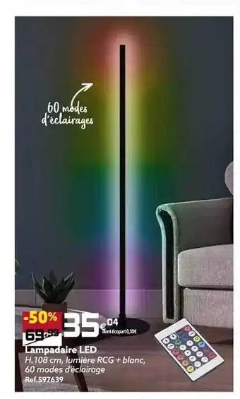Gifi Lampadaire led offre