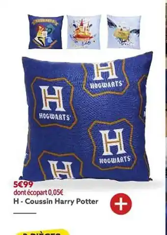 Gifi Coussin harry potter offre
