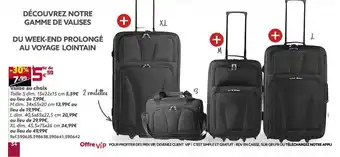 Gifi Valise au choix offre