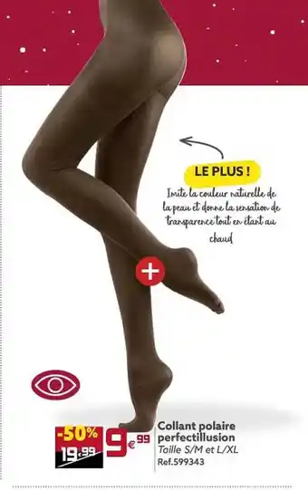 Gifi Collant polaire perfectillusion offre