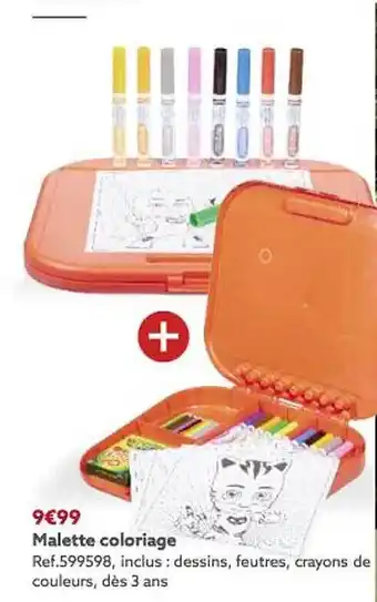 Gifi Mallette coloriage offre