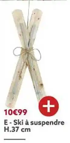 Gifi Ski à suspendre h.37 cm offre