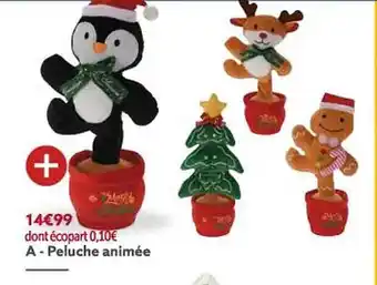 Peluche animée