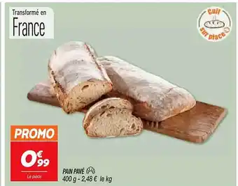 Netto Pain pavé offre