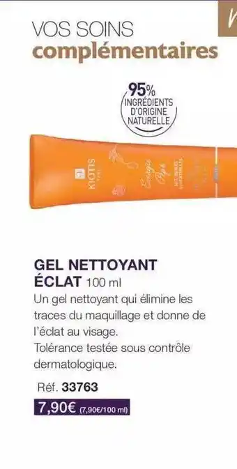 Gel nettoyant éclat