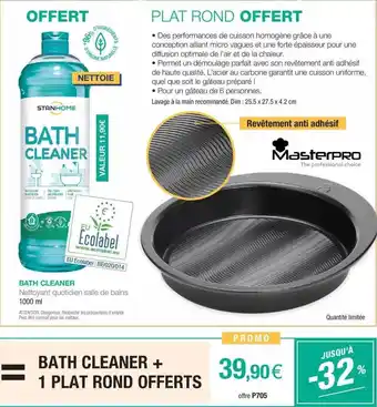 Stanhome Bath cleaner nettoyant quotidien salle de bains offre