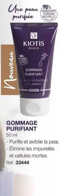 Stanhome Gommage purifiant kiotis offre