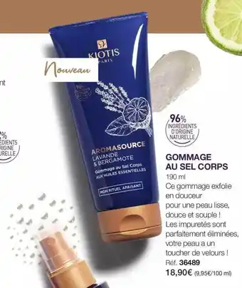 Stanhome Gommage au sel corps offre