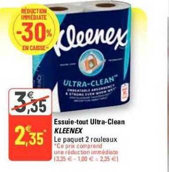 G20 Essuie-tout ultra-clean kleenex offre