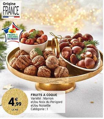 Intermarché Hyper Fruits à coque offre