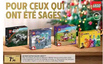 Intermarché Hyper Microfighter razor crest lego offre