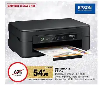 Intermarché Hyper Imprimante epson offre