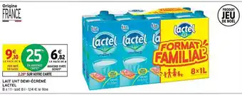 Intermarché Hyper Lait uht demi-écrémé lactel offre