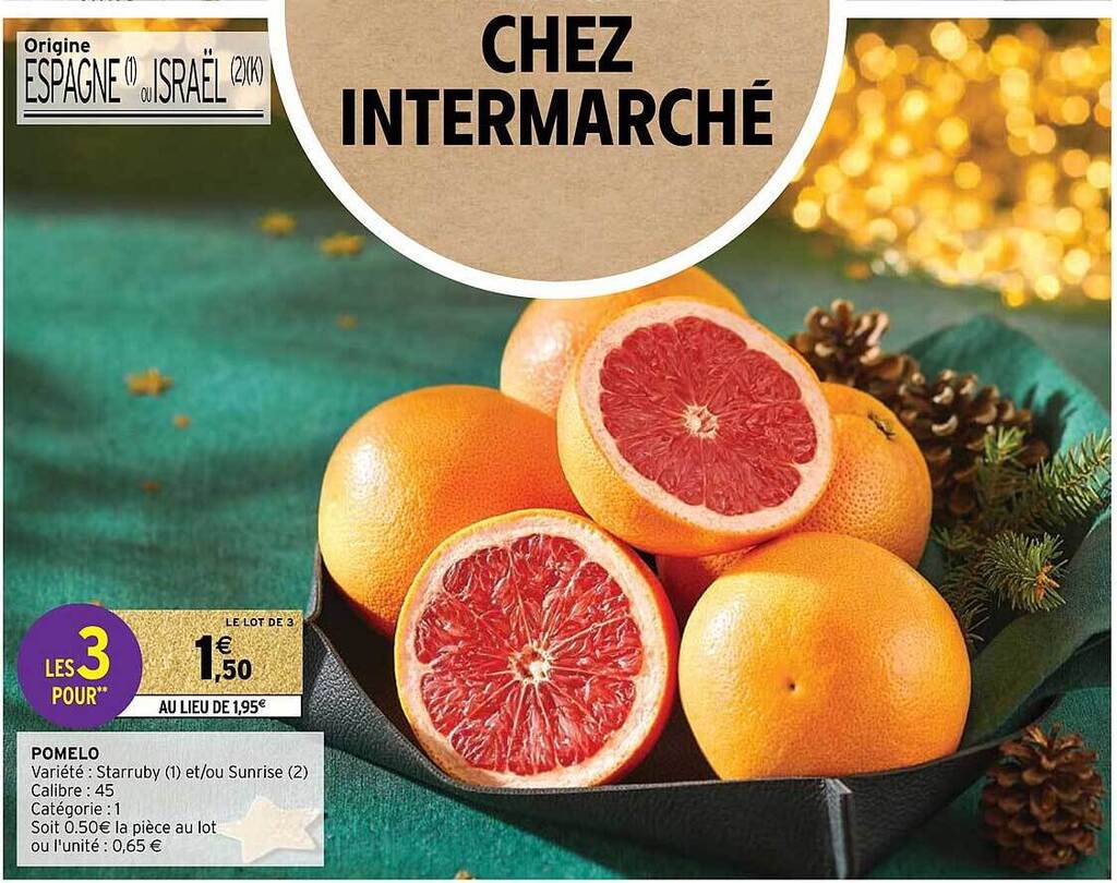 Promo Pomelo chez Intermarché Hyper