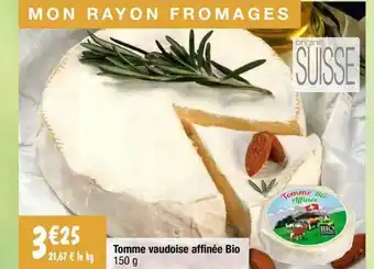 Migros Tomem vaudoise affinée bio offre