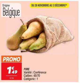 Netto Poire offre