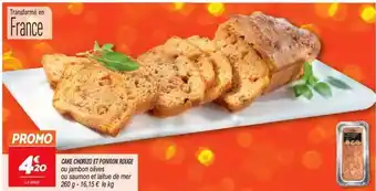 Netto Cake chorizo et poivron rouge offre