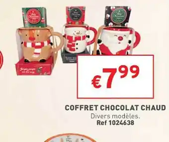 Trafic Coffret chocolat chaud offre
