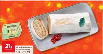 Netto Bûche pâtissière vanille offre