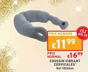 Trafic Coussin vibrant cervicales offre