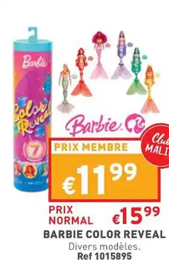 Barbie color reveal