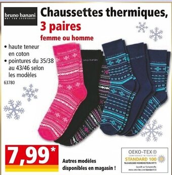 Norma Chaussettes Thermiques offre