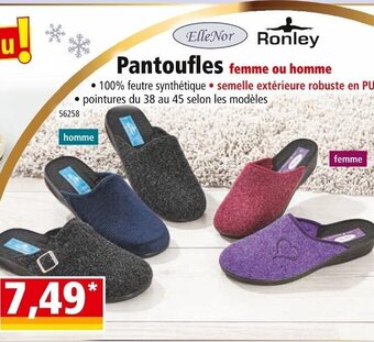 Norma Pantoufles offre
