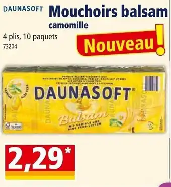 Norma Mouchoirs Balsam offre